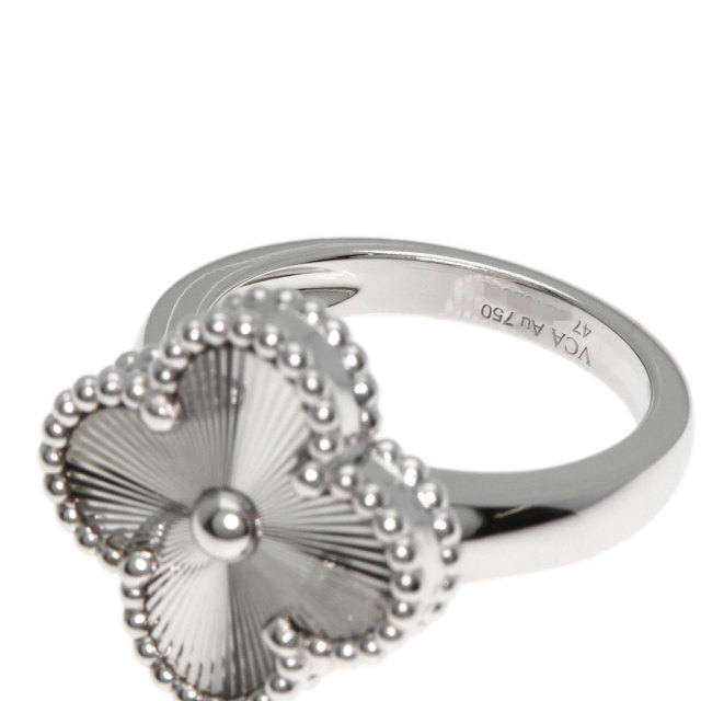 ヴァンクリーフ＆アーペル リング・指輪 アルハンブラ ギヨシェ #47