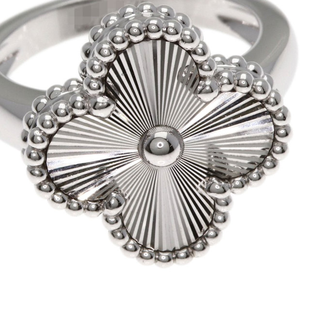 ヴァンクリーフ＆アーペル リング・指輪 アルハンブラ ギヨシェ #47