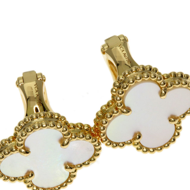 ヴァンクリーフ＆アーペル ピアス ヴィンテージアルハンブラピアス