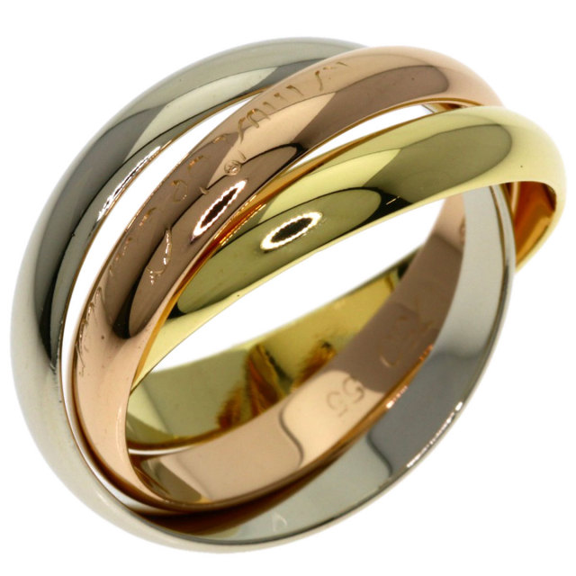 CARTIER カルティエ トリニティ #55 リング・指輪 K18イエロー