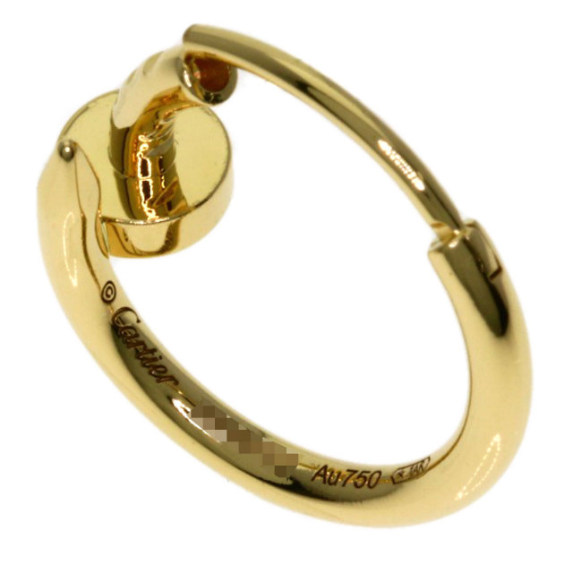 CARTIER カルティエ ジュスト アン クル シングル 片方のみ ピアス K18