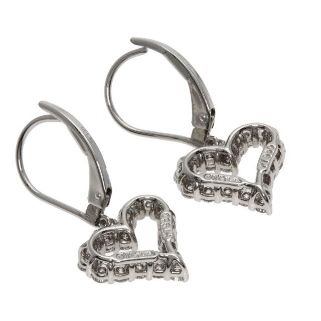 TIFFANY&Co. ティファニー センチメンタル ハート ダイヤモンド ピアス