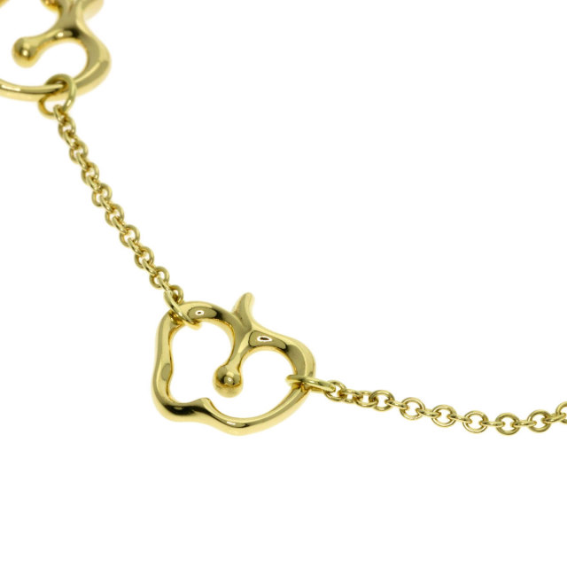 TIFFANY&Co. ティファニー アップル ブレスレット K18イエローゴールド