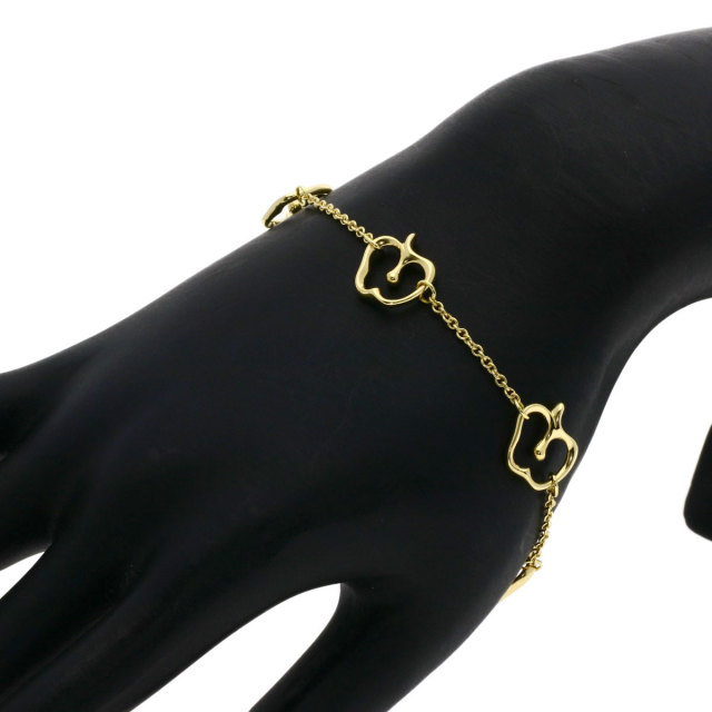 TIFFANY&Co. ティファニー アップル ブレスレット K18イエローゴールド