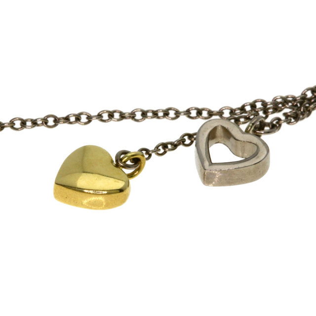TIFFANY&Co ティファニー マルチハート ドロップ ネックレス 750