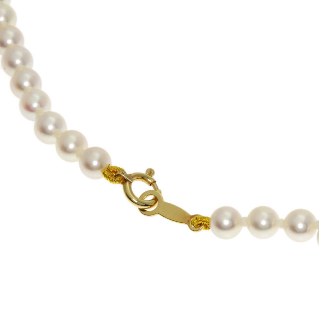 MIKIMOTO ミキモト ベビーパール 真珠 チャーム付き ネックレス