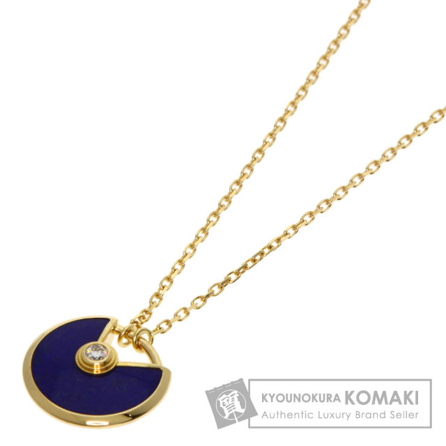 MIKIMOTO ミキモト イニシャル M 1P ダイヤモンド ネックレス