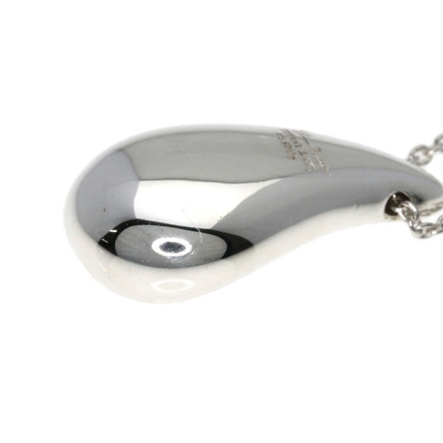 美品 Tiffany&Co. ティファニー ティアドロップ シルバー ネックレス レディース] 90's~ オールドティファニー ティアドロップ