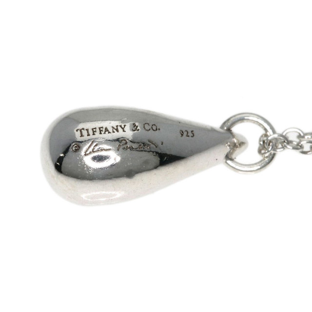 美品 Tiffany&Co. ティファニー ティアドロップ シルバー ネックレス TIFFANY&Co. ティファニー ティアドロップ ネックレス シルバー