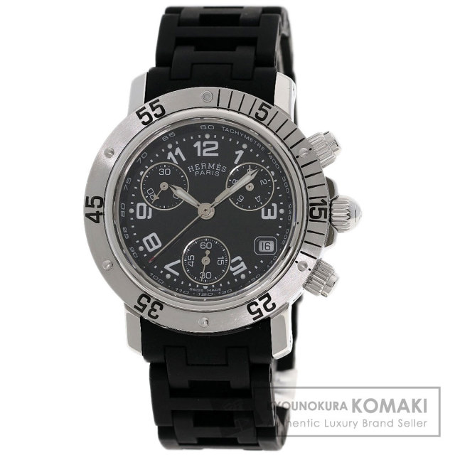 エルメス 腕時計 クリッパー ダイバー クロノグラフ