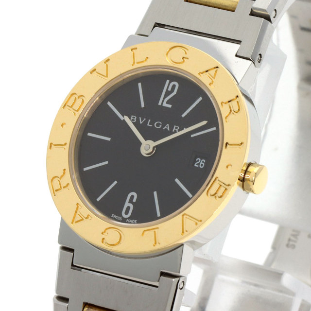 BVLGARI ブルガリ BB26SGD ブルガリブルガリ 腕時計 SS SSxK18YG レディース [中古] BVLGARI - BVLGARI ブルガリ BB26SGD ブルガリブルガリ 腕時計 SS