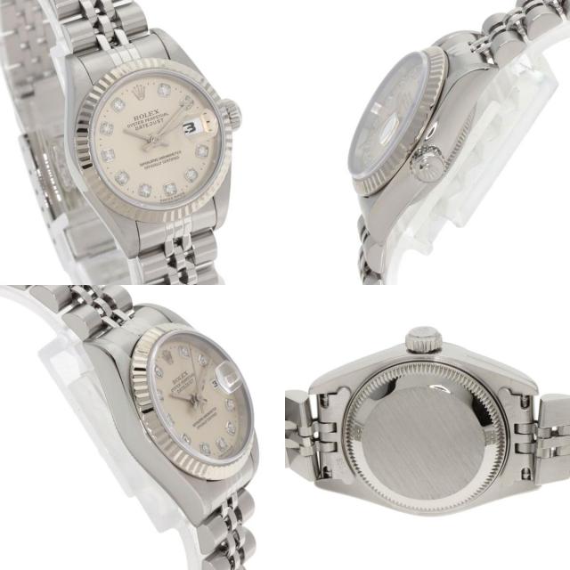ロレックス 腕時計 デイトジャスト 10P ダイヤモンド