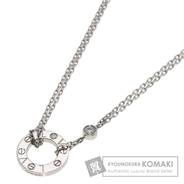 カルティエ ネックレス ラブサークル ダイヤモンド
