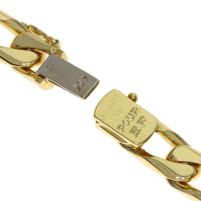 ○CHAUMET ショーメ カフス ボタン 金 K18 750 ヴィンテージ Chaumet  