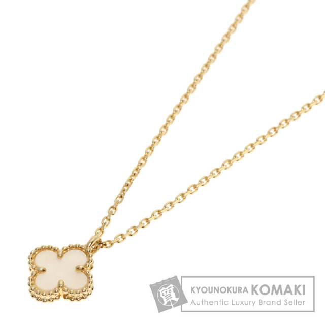 ヴァンクリーフ＆アーペル ネックレス スウィート アルハンブラ ホワイトシェル