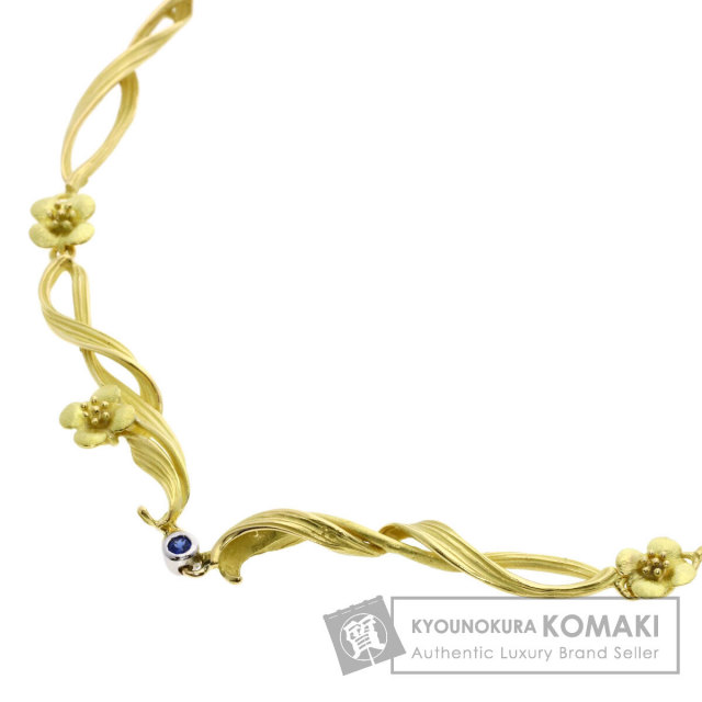 石川暢子 ネックレス AsTime サファイア