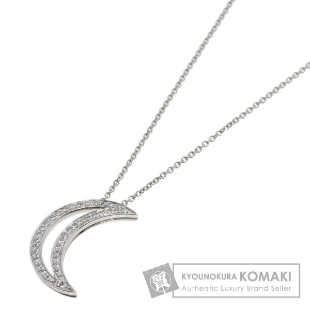 ティファニー ネックレス ムーン ダイヤモンド