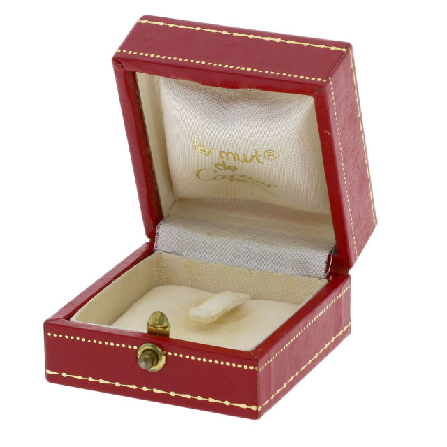 （美品）Cartier トリニティウェディングリング　カルティエ　箱付 CARTIER カルティエ トリニティ SM #47 リング・指輪 K18イエロー