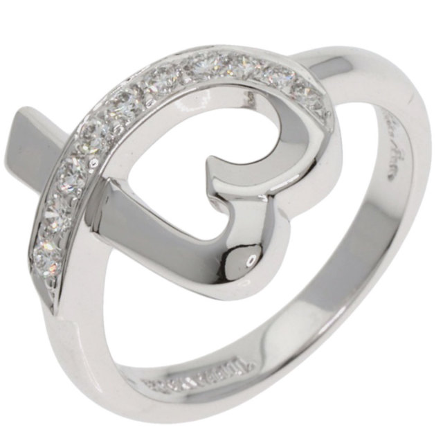 TIFFANY&Co. ラビングハート 1P ダイヤモンド リング・指輪 SV