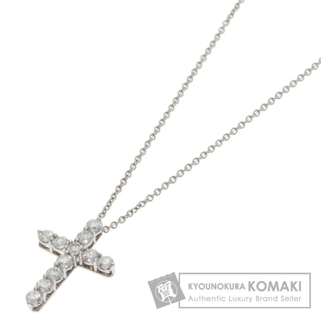 TIFFANY&Co. ティファニー クロスステッチ ネックレス プラチナPT950