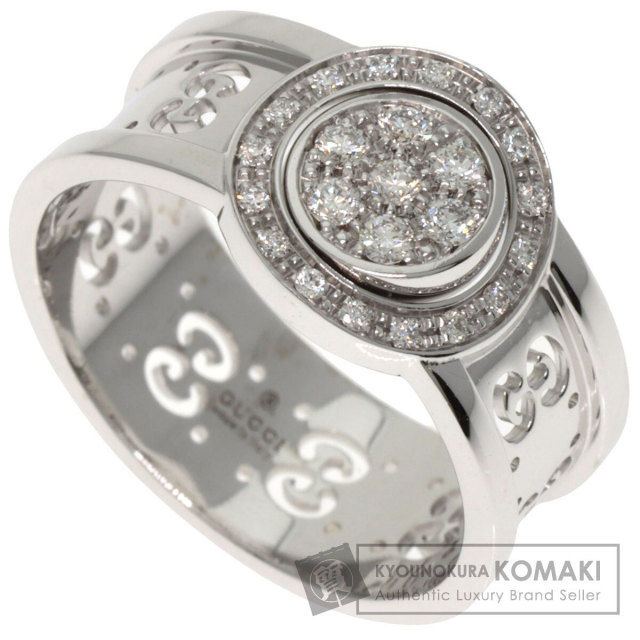 グッチ リング・指輪 アイコン トワール パヴェ ダイヤモンド #10