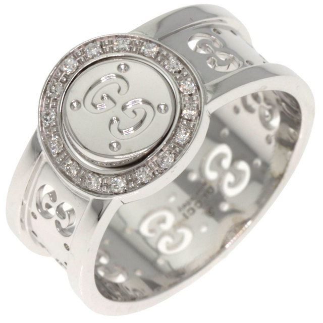 グッチ リング・指輪 アイコン トワール パヴェ ダイヤモンド #10