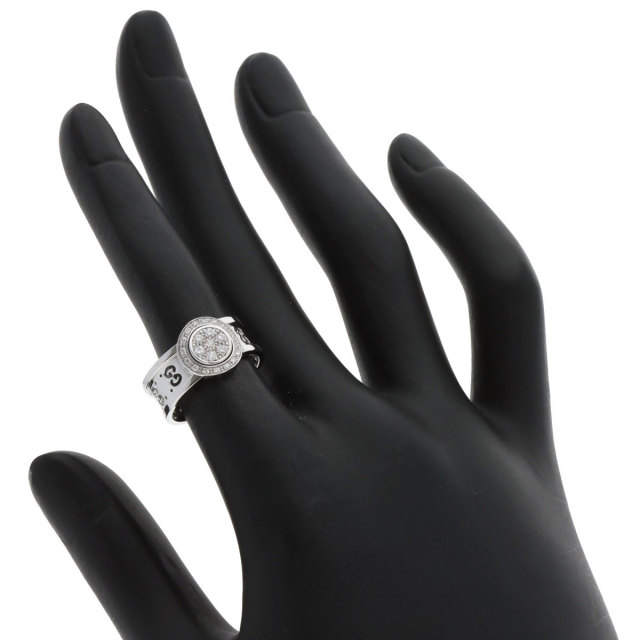 グッチ リング・指輪 アイコン トワール パヴェ ダイヤモンド #10