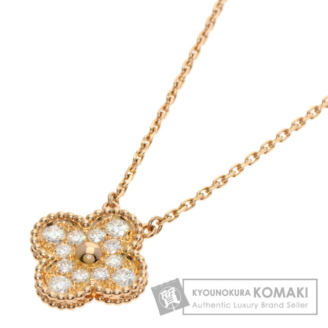 ヴァンクリーフ＆アーペル ネックレス ヴィンテージ アルハンブラ ダイヤモンド