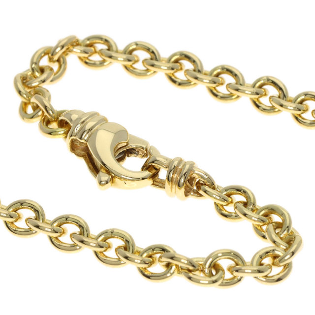 ブルガリ ゴールドサークルネックレス BVLGARI ブルガリ ブルガリブルガリ サークル ネックレス K18