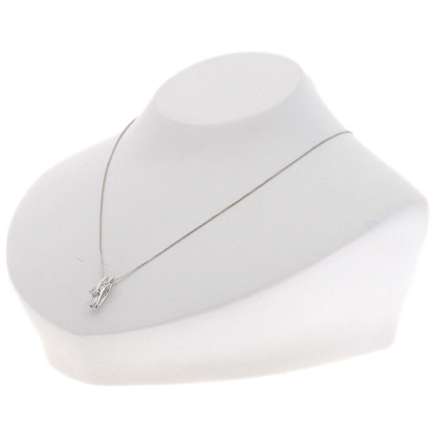 TASAKI タサキ ダイヤモンド ネックレス K18ホワイトゴールド