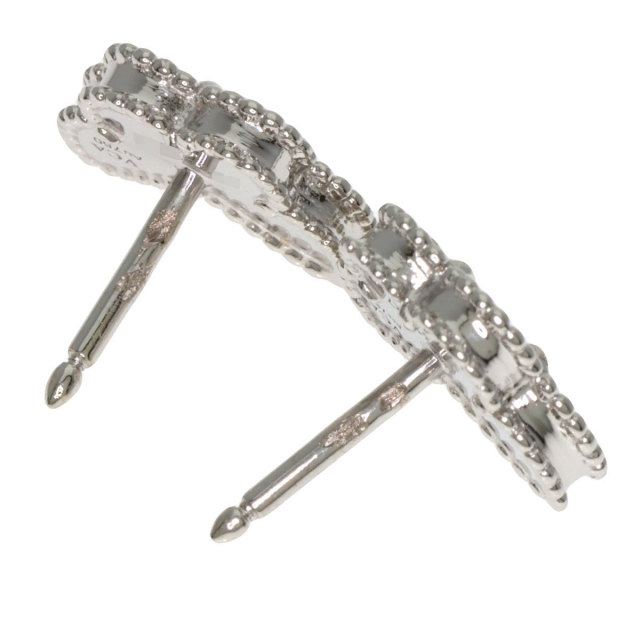 ヴァンクリーフ＆アーペル ピアス スウィートアルハンブラ パピヨン ターコイズ