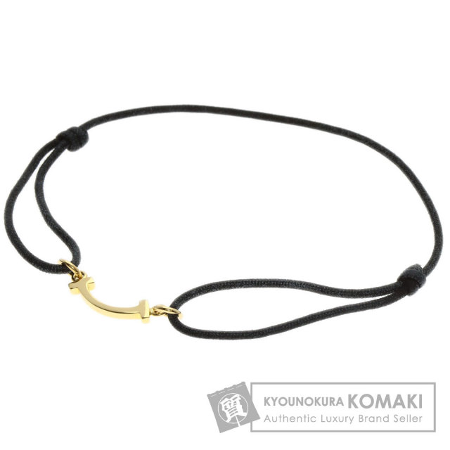 TIFFANY&Co. ティファニー Tスマイル ミニ コード ブレスレット