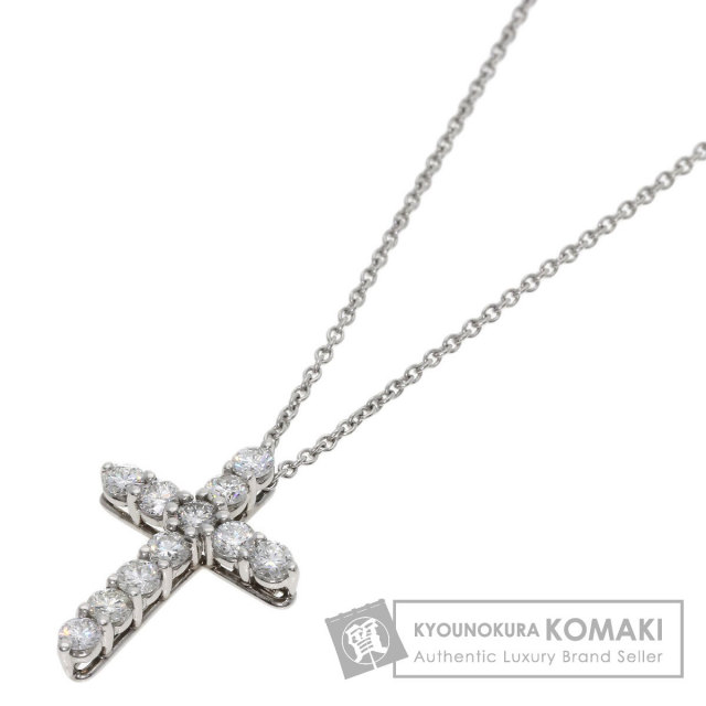 ティファニー ネックレス スモールクロス ダイヤモンド