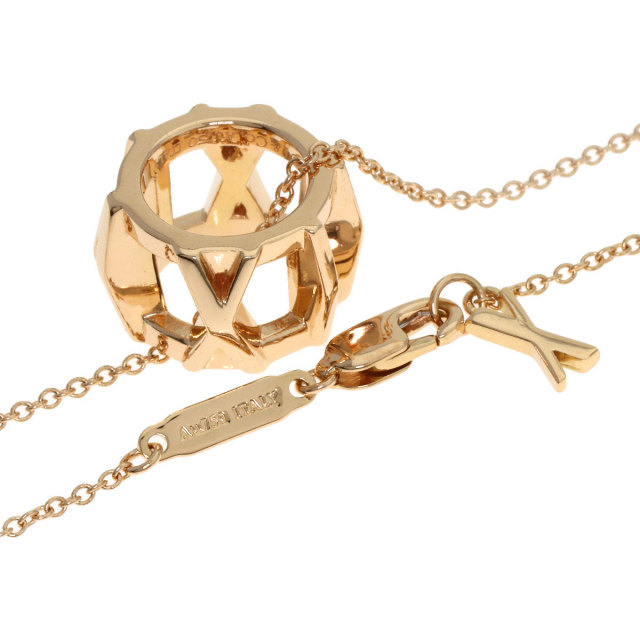 ティファニー TIFFANY&Co. クロス ネックレス 18金 K18イエロー
