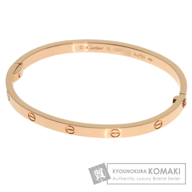 カルティエ ブレスレット ラブブレス SM #15