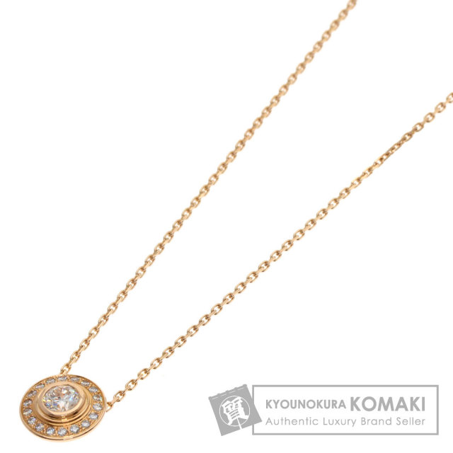 美品　Cartier　カルティエ ダイヤ ロゴチャーム　ネックレス Cartier カルティエ CARTIER 2C ダイヤ チャーム ペンダント