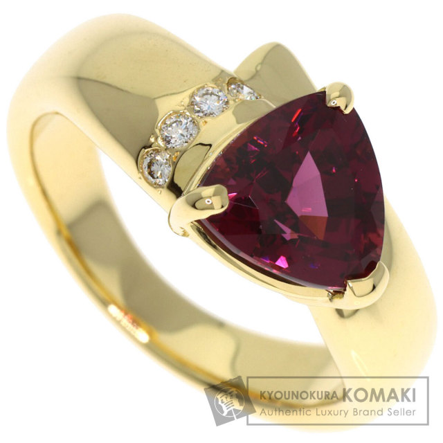タサキ リング・指輪 ロードライトガーネット ダイヤモンド