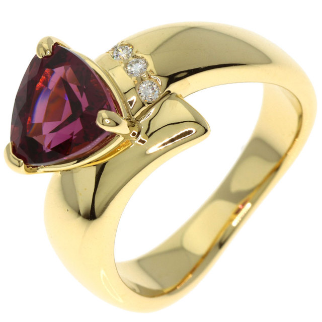 タサキ リング・指輪 ロードライトガーネット ダイヤモンド