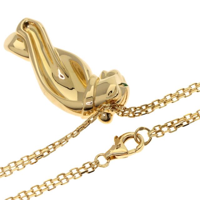 カルティエ ネックレス パンテール オニキス グリーンガーネット