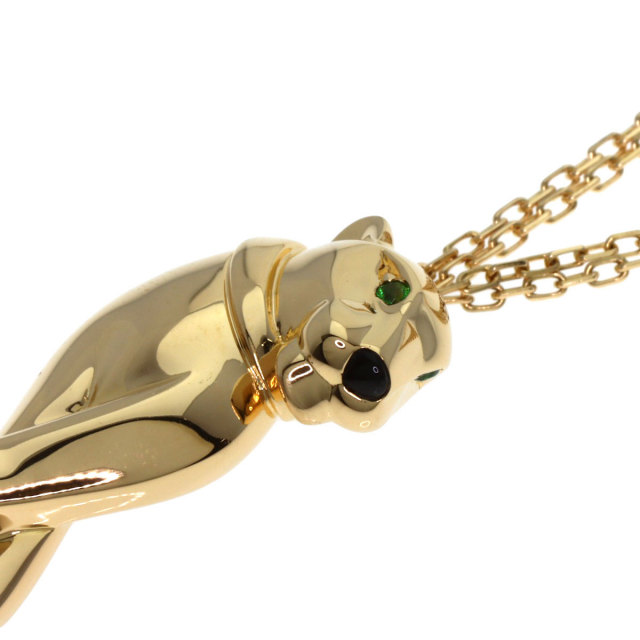 カルティエ ネックレス パンテール オニキス グリーンガーネット