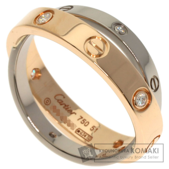 CARTIER カルティエ トリニティ #57 リング・指輪 K18イエロー