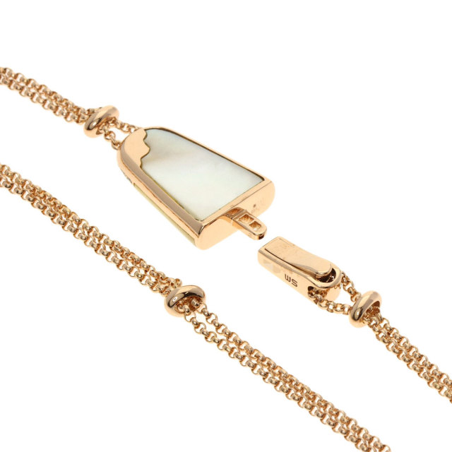 ブルガリ ブレスレット ジェラーティ ダイヤモンド ホワイトシェル SM