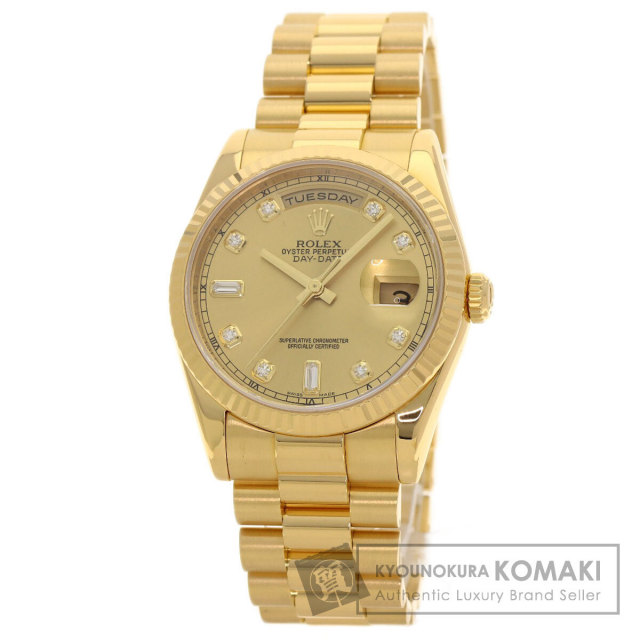 ロレックス 腕時計 デイデイト 10P ダイヤモンド