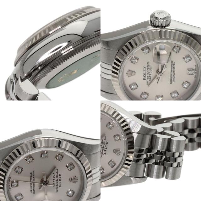 ロレックス 腕時計 デイトジャスト 10P ダイヤモンド