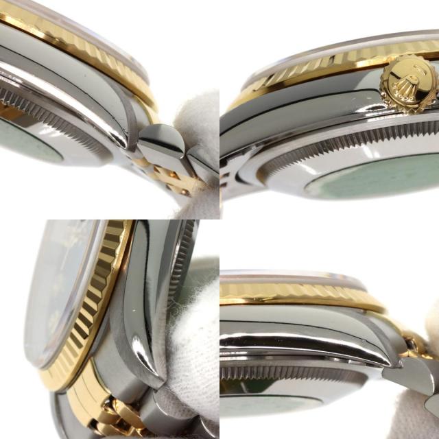 ロレックス 腕時計 デイトジャスト 10P ダイヤモンド ブルーグラデーション