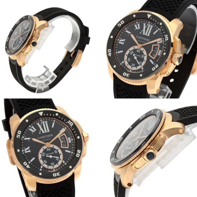 カルティエ 腕時計 中古)CARTIER カルティエ カリブル ドゥ カルティエ ダイバー W7100052