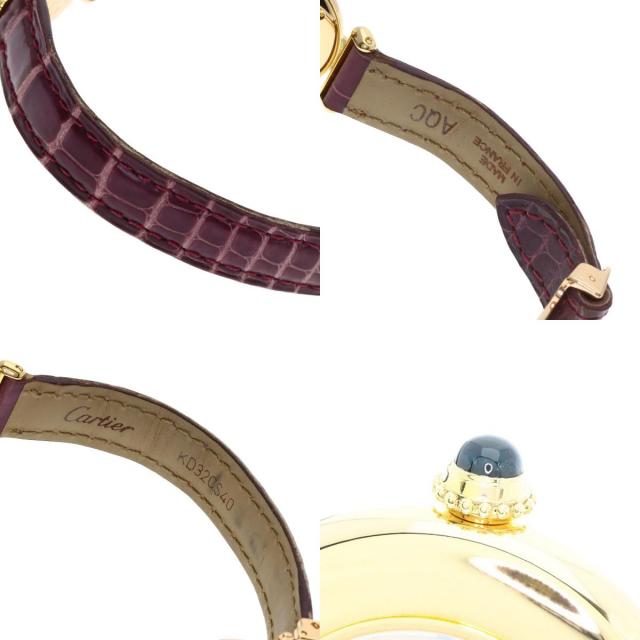 CARTIER カルティエ W15051A8 マスト コリゼ 腕時計 K18イエロー