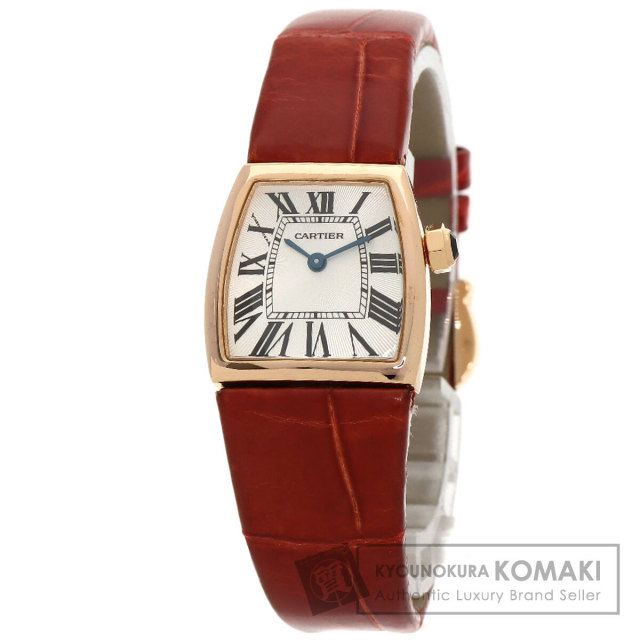 CARTIER カルティエ WE600651 ラドーニャ SM 腕時計 K18ピンクゴールド