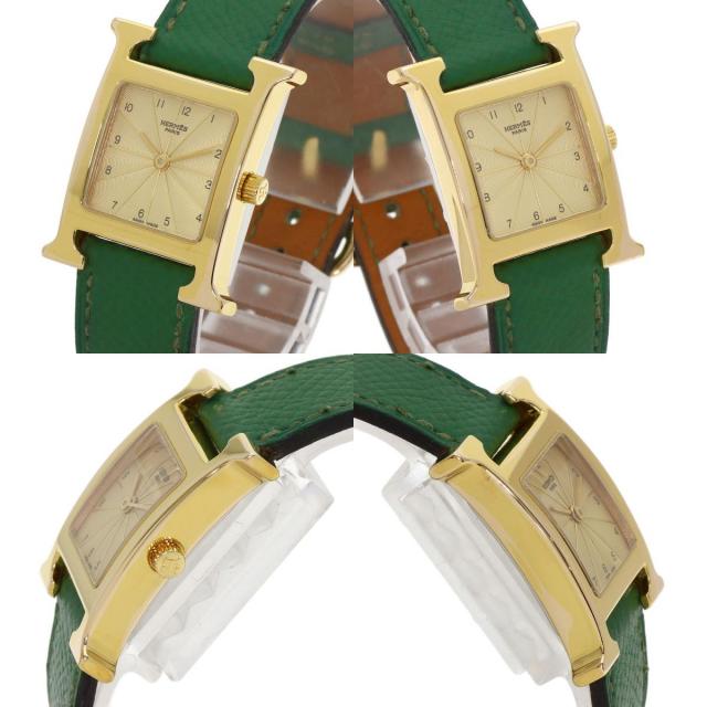 HERMES HH1.201 Hウォッチ クォーツ レディース 腕時計 イエロー エルメス Hウォッチ HH1.201 クォーツ レディース