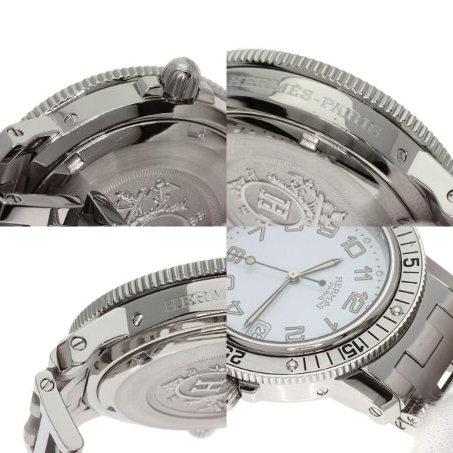 HERMES エルメス CL7.710 クリッパー ダイバー 腕時計 ステンレス